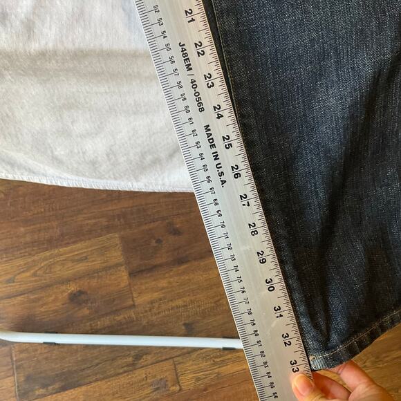 SASSON Women Skinny Leg Shuffle Jeans size 16 Blue Mid Rise Stretch - Picture 4 of 12